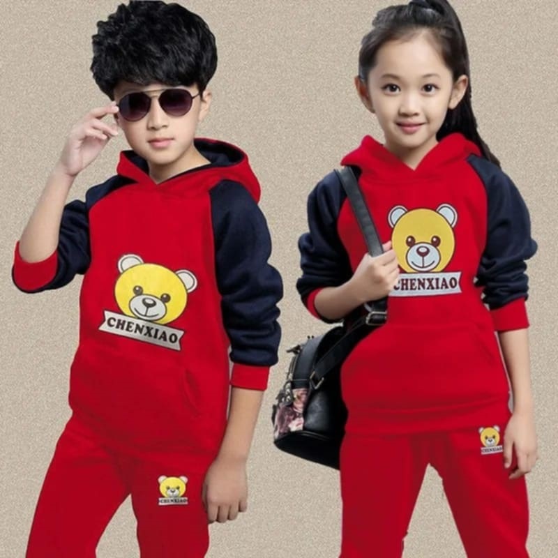 Exclusive 2 Pcs Premium Hoodie & trouser Combo Set For Baby 4 Year - 10 Year